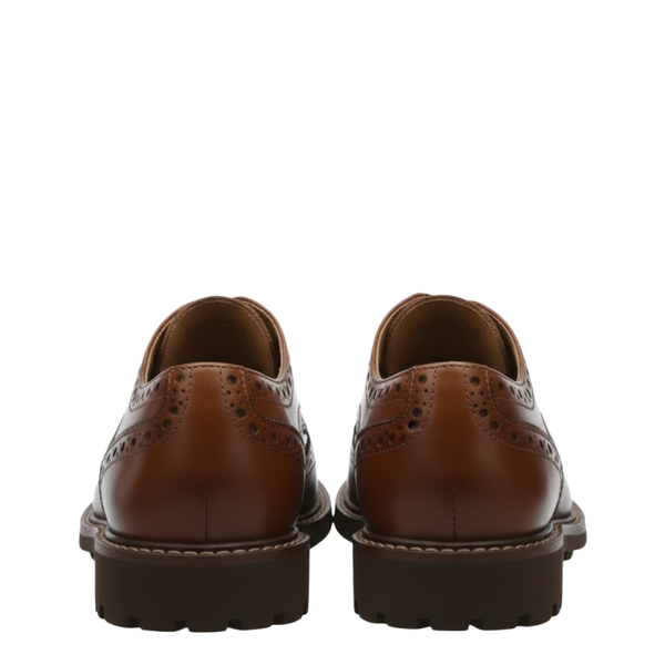 Mens Saddle Crest Brogue Oxford