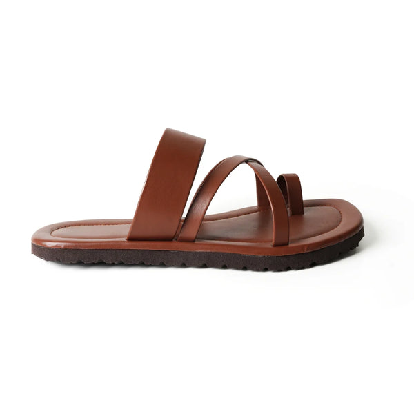Strappy Sandals - Vintage Tan