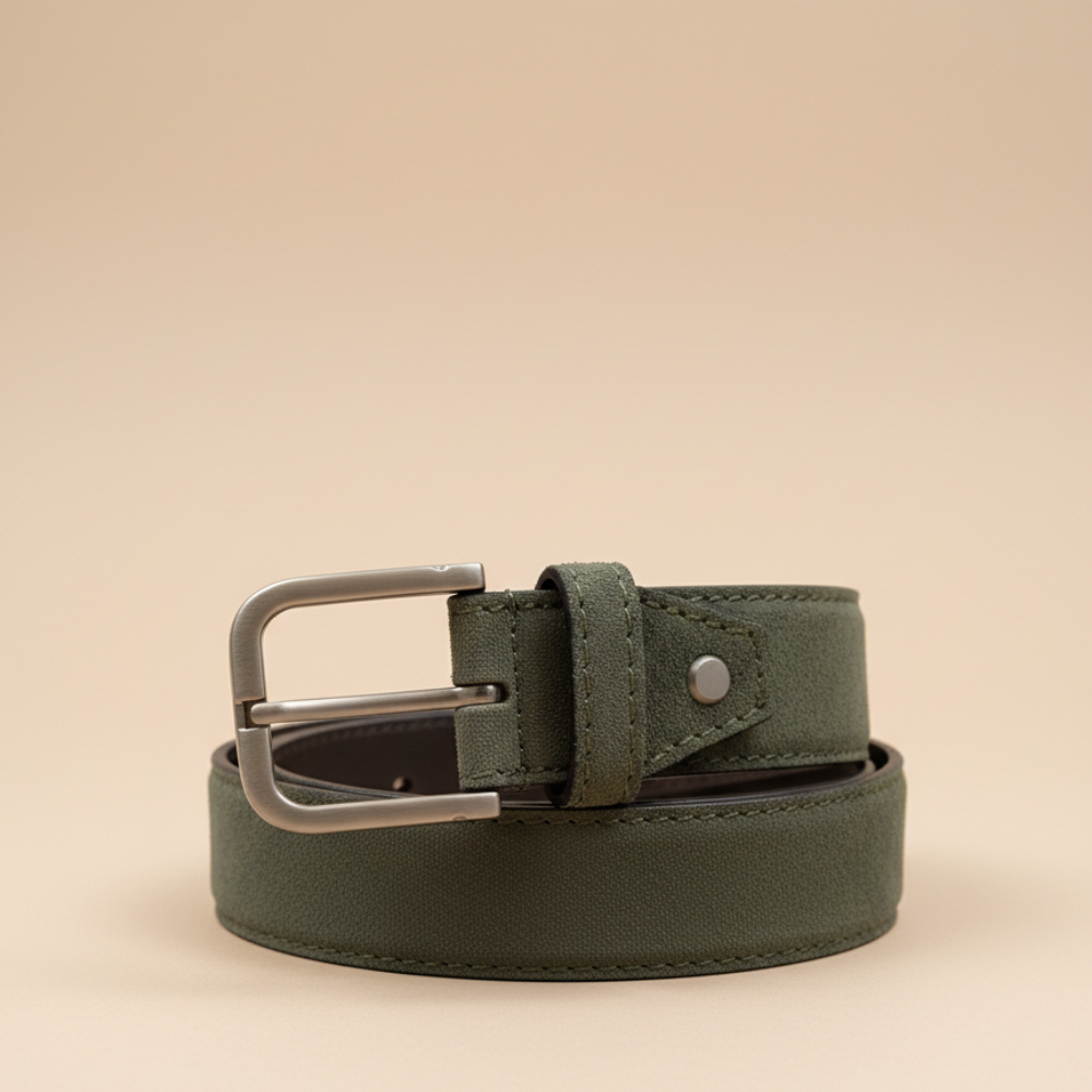 Classic Canvas Leather Belt