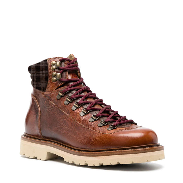 Padded Anklee Lace-Up boots