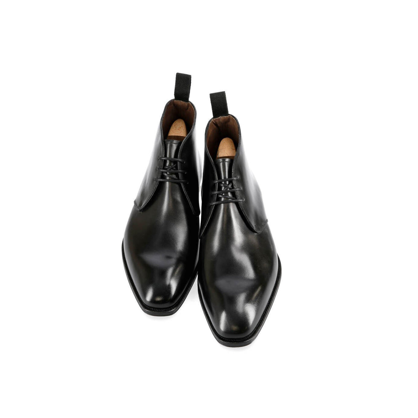 Coal Lace up Chukka Boots