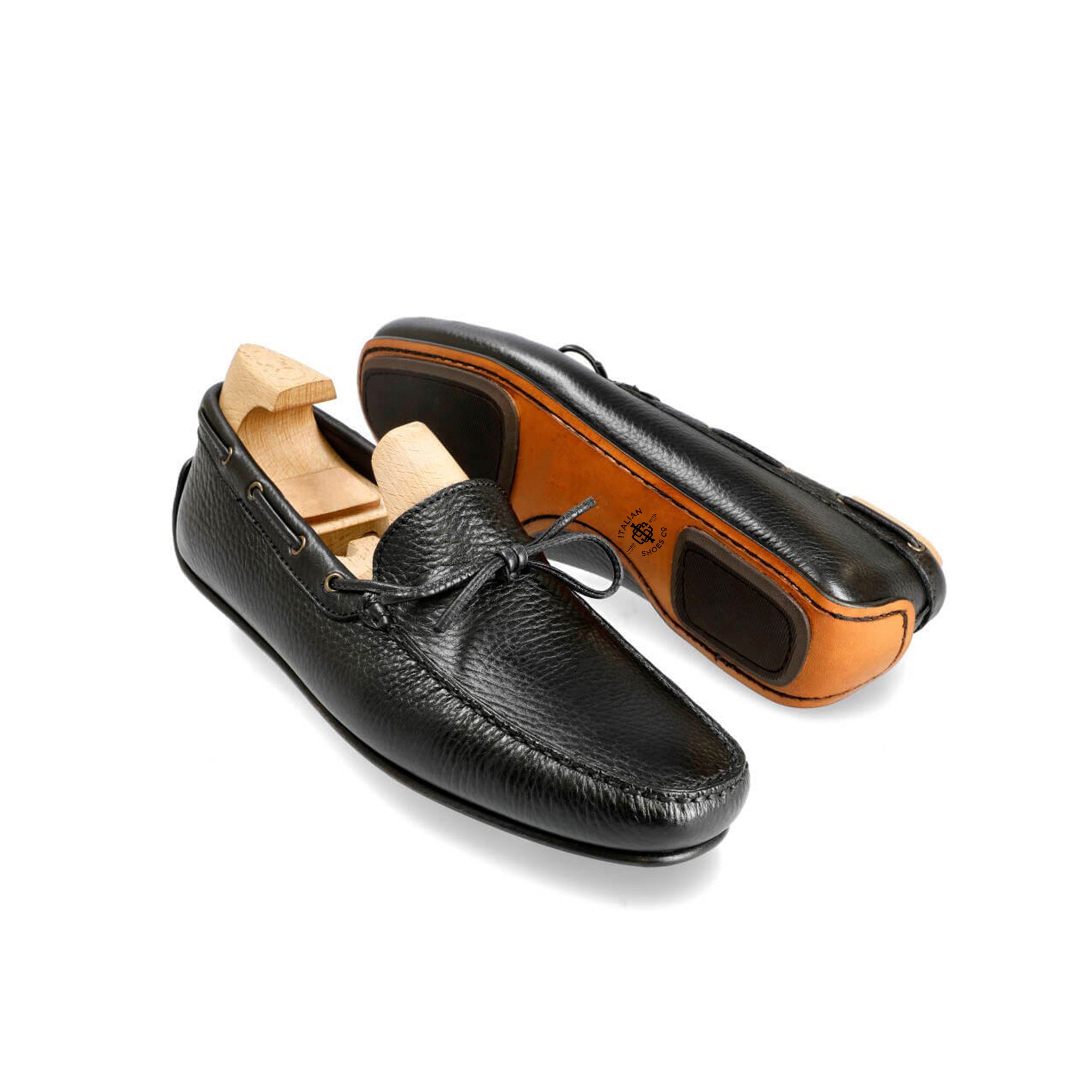 Dark Pereandre Driving Loafers