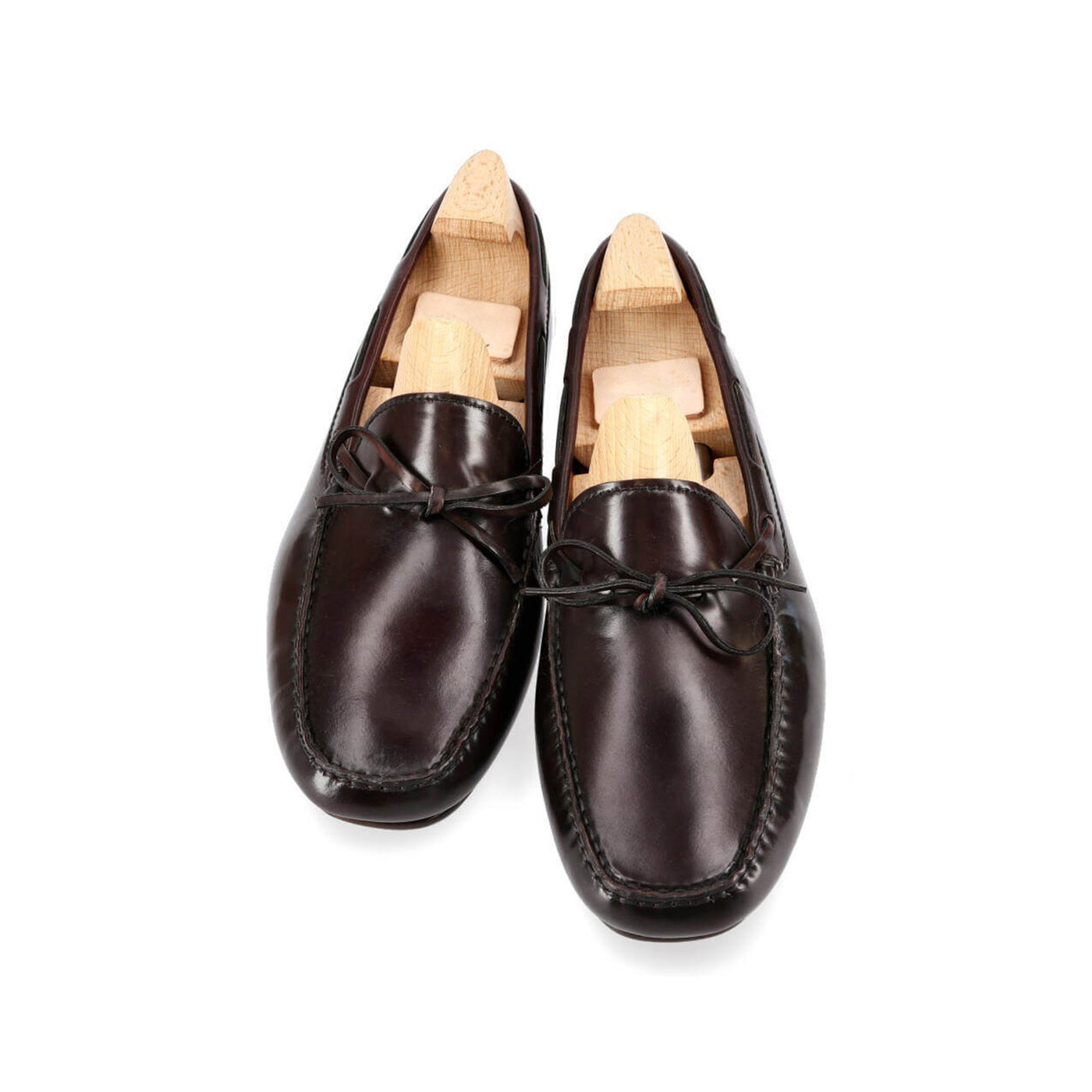 Dark Burgundy Tassel Loafers