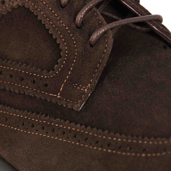 Suede Leather Derby Shoes