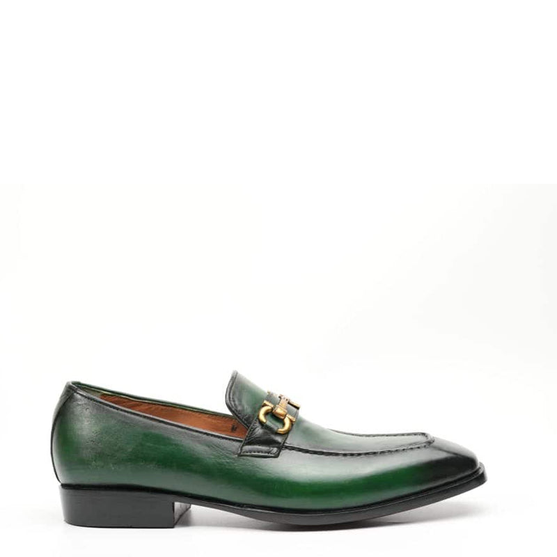 green men dress shoes Men Two Tone Formal Shoes, Green and White Dress Shoes, Party Shoes US 16 / Green/White / D main image 0