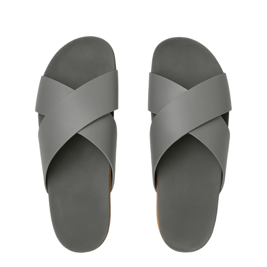 Pure Elegance Burgundy Leather Slipper