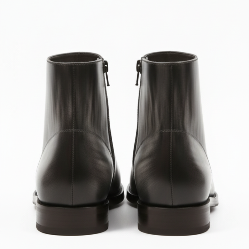 Italian Luxury Gradient Leather Chelsea Boots