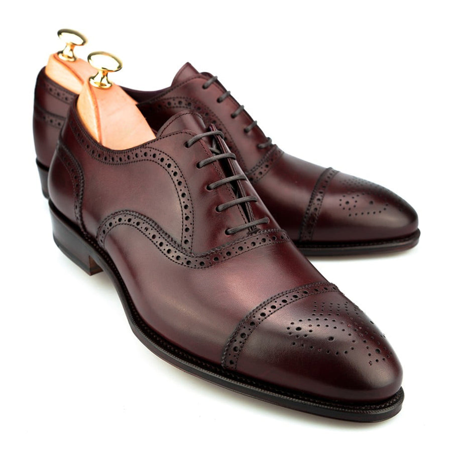 Classic Leather Cap Toe Formal Oxford Shoe