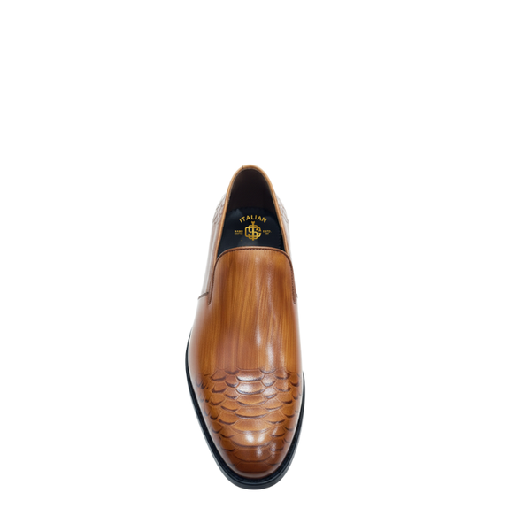 Luxury Pattern Slip On Loafers