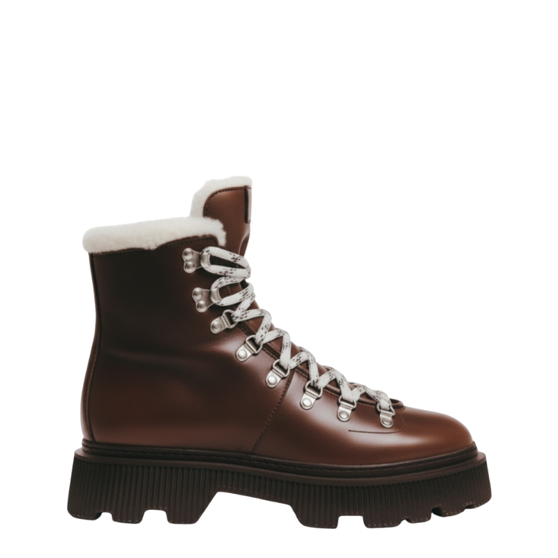 Italain Winter Lined Hiking Boots