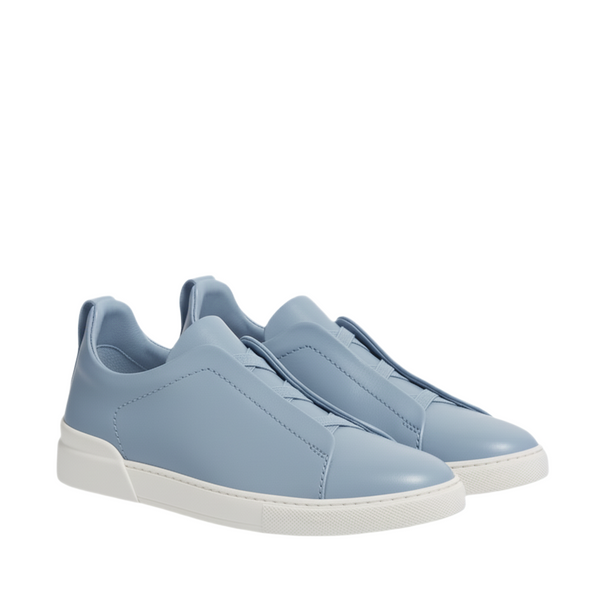 Luxury Edition Triple Stitch Leather Sneaker for Mens