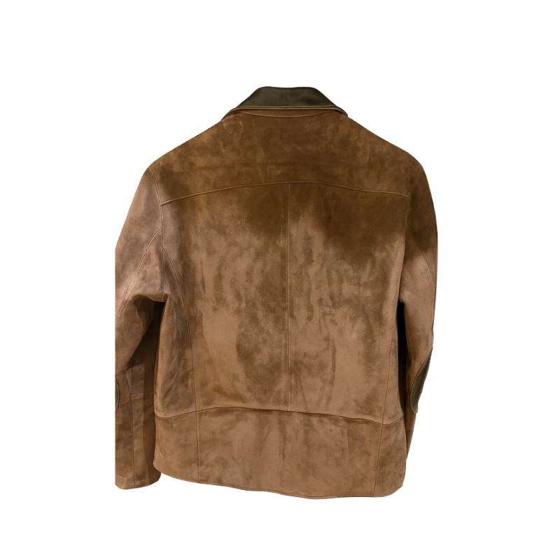 Italian Handcrafted Suede Leather Jacket