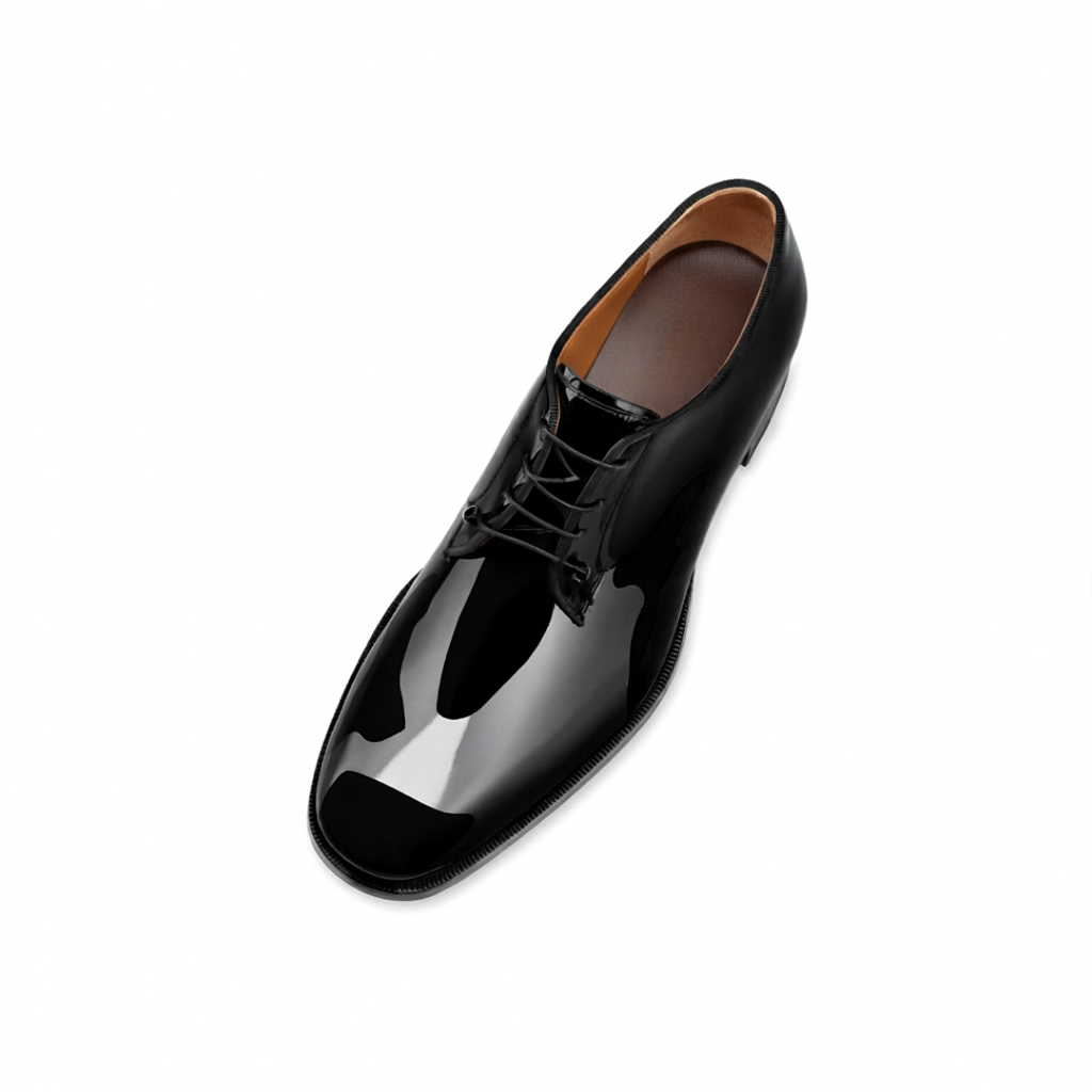 Patent Leather Oxford Shoes with Formal Elegance