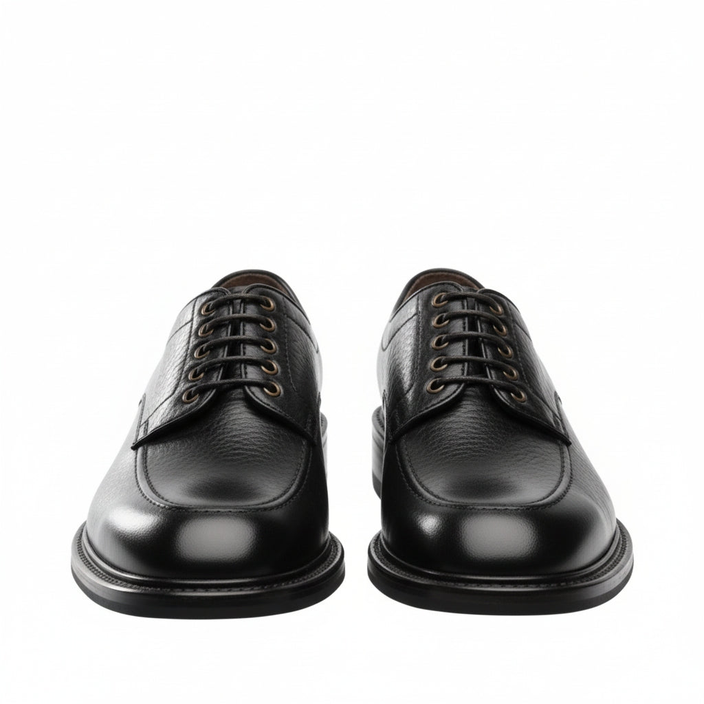 Lavonne Trujillo Leather Lace-Up Oxford Shoes