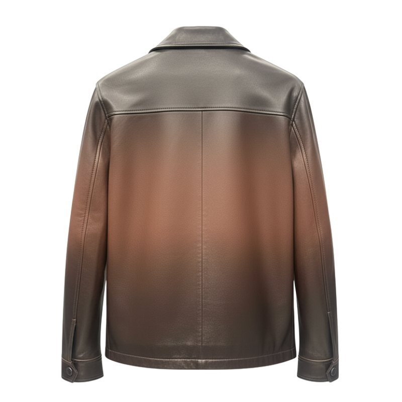 Premium Shadow Luxe Leather Jacket