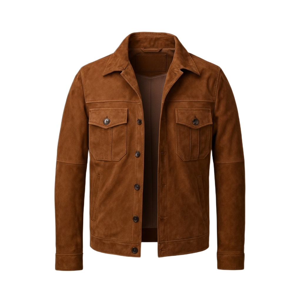 Classic Suede Safari Jacket