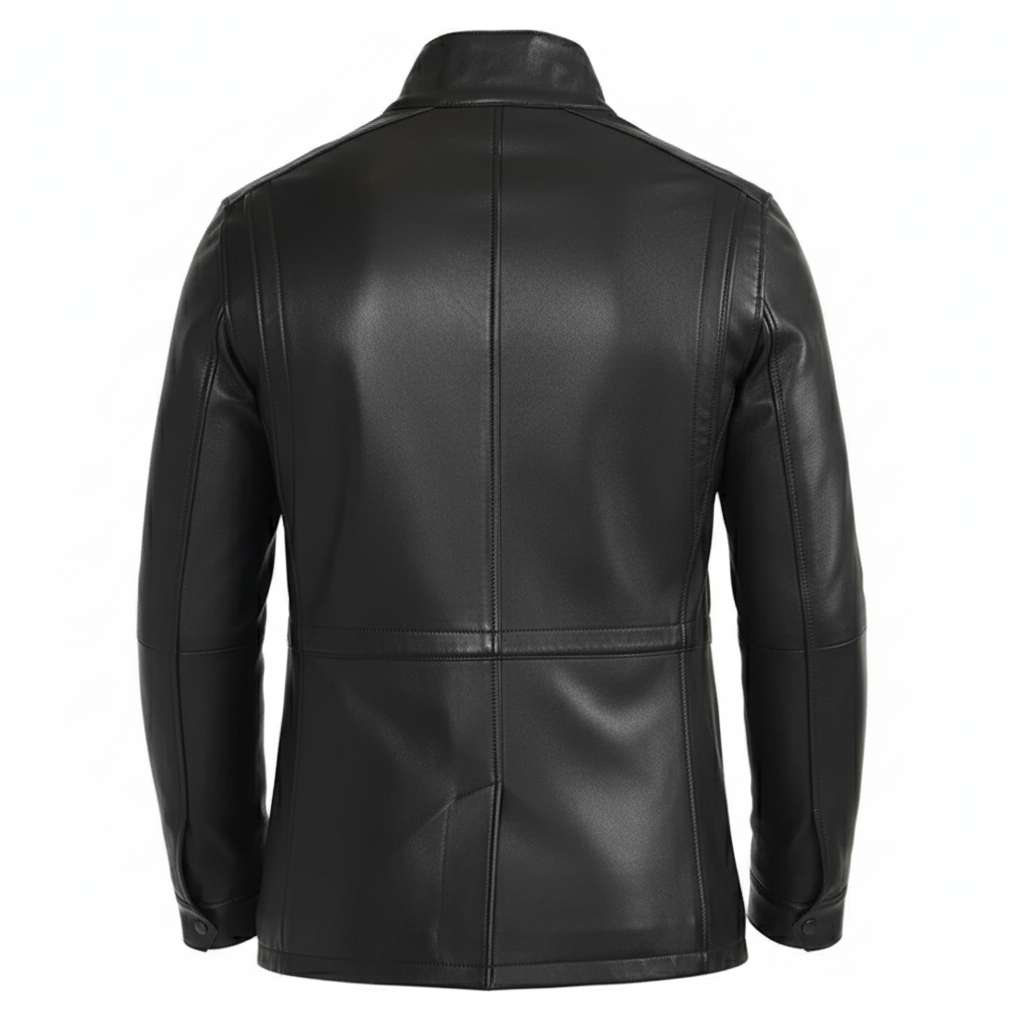 Premium Black Leather Jackets For Men