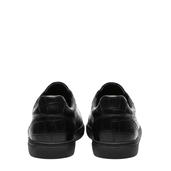 Premium Croc Embossed Luxe Sneakers