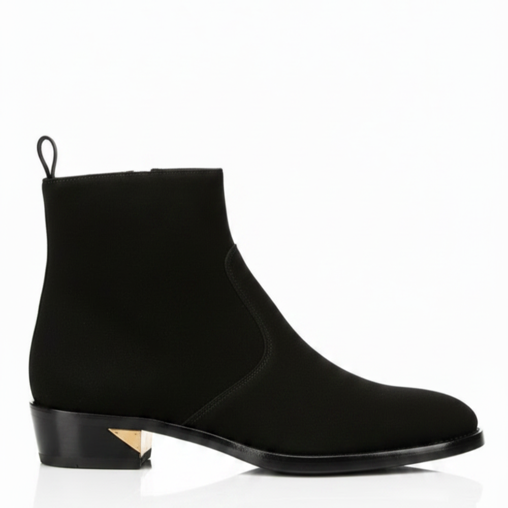 Versatile Italian Suede Leather Chelsea Boots