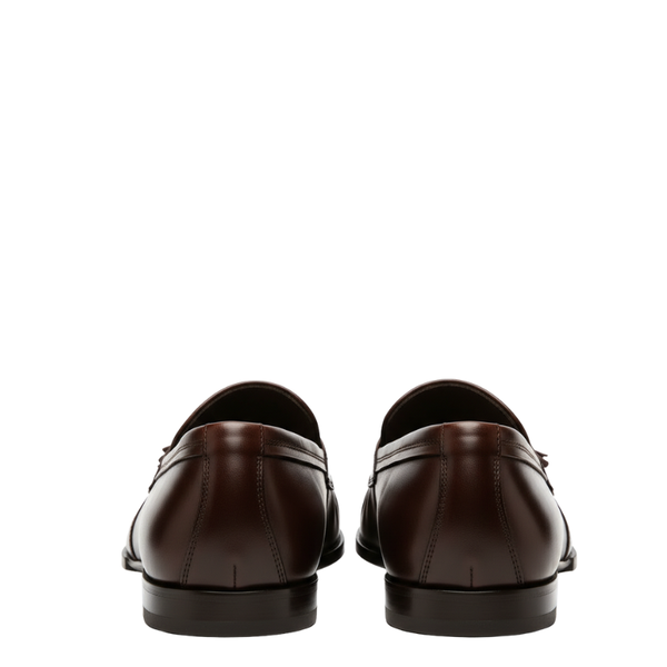 Gentleman s Crest Leather Tassel Loafers