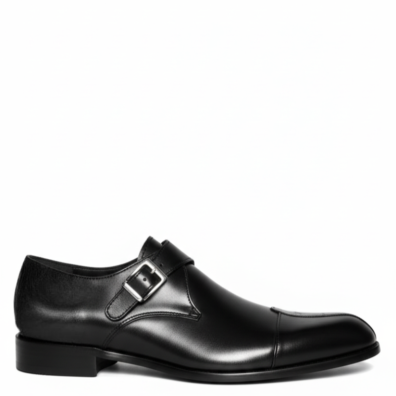 Luxury Patina Monk Strap Shoes