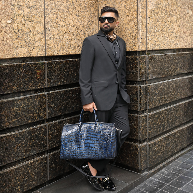 Premium Croc Leather Duffle bag