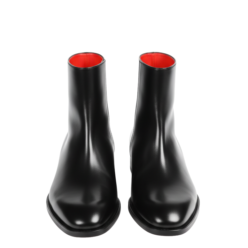 Obsidian Rouge Zip Chelsea Boots