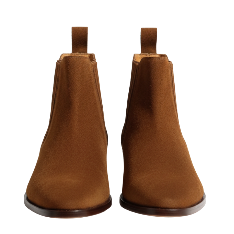 Men s Luxury Suede Chelsea Boots