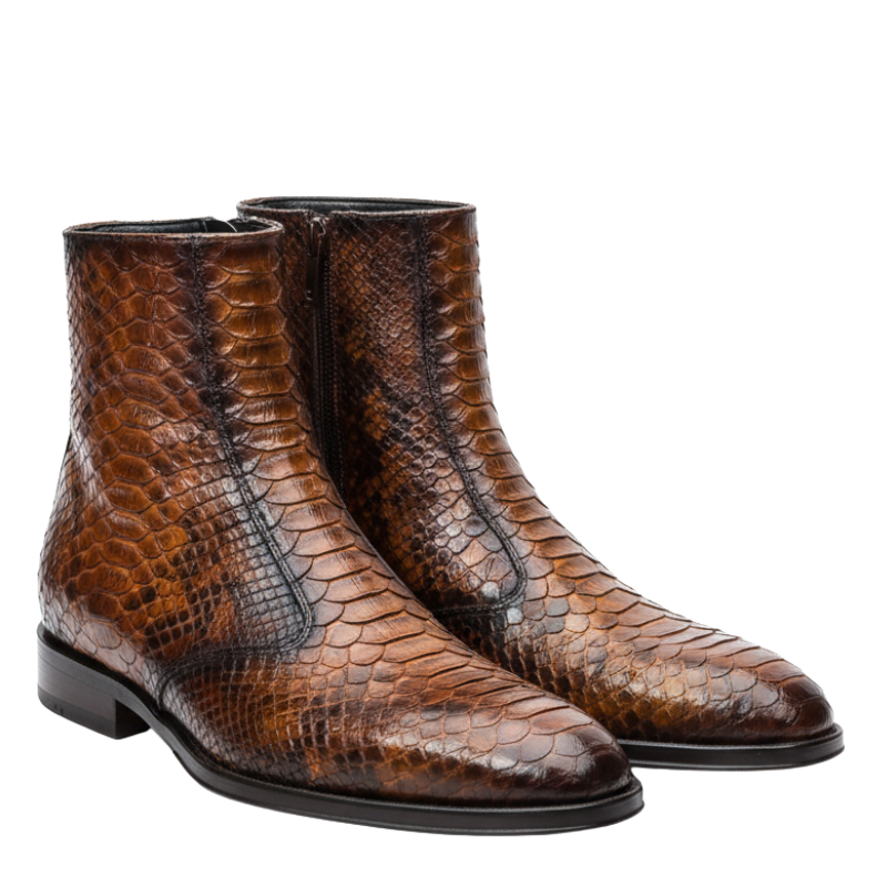 Luxury Python Luxe Ankle Boots