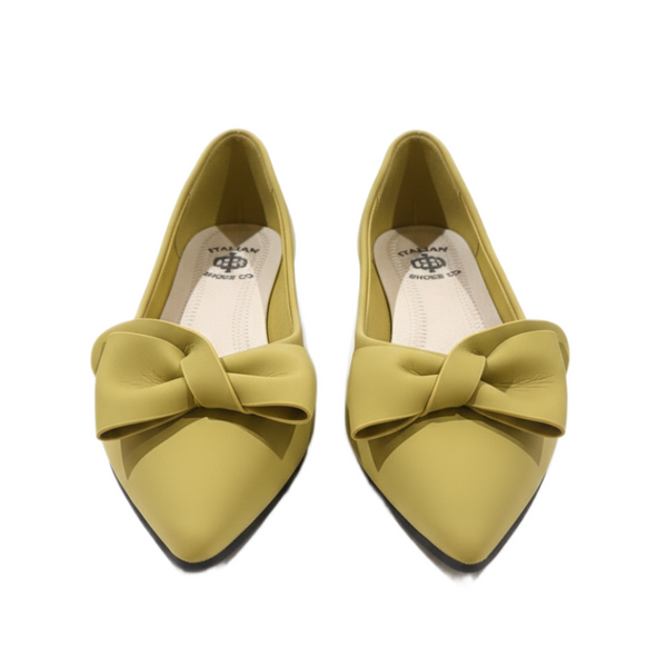 Classic Comfort Leather Ballerinas Flats
