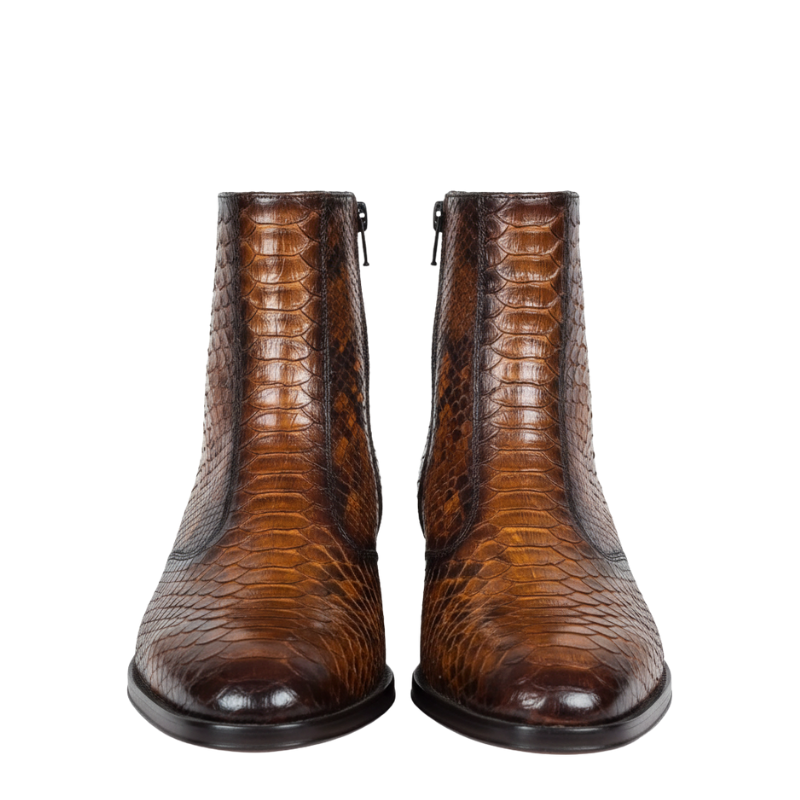 Luxury Python Luxe Ankle Boots