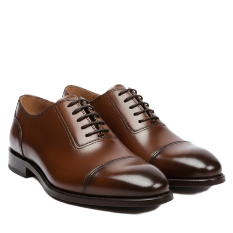 Luxe Leather Regal Cap-Toe Oxford