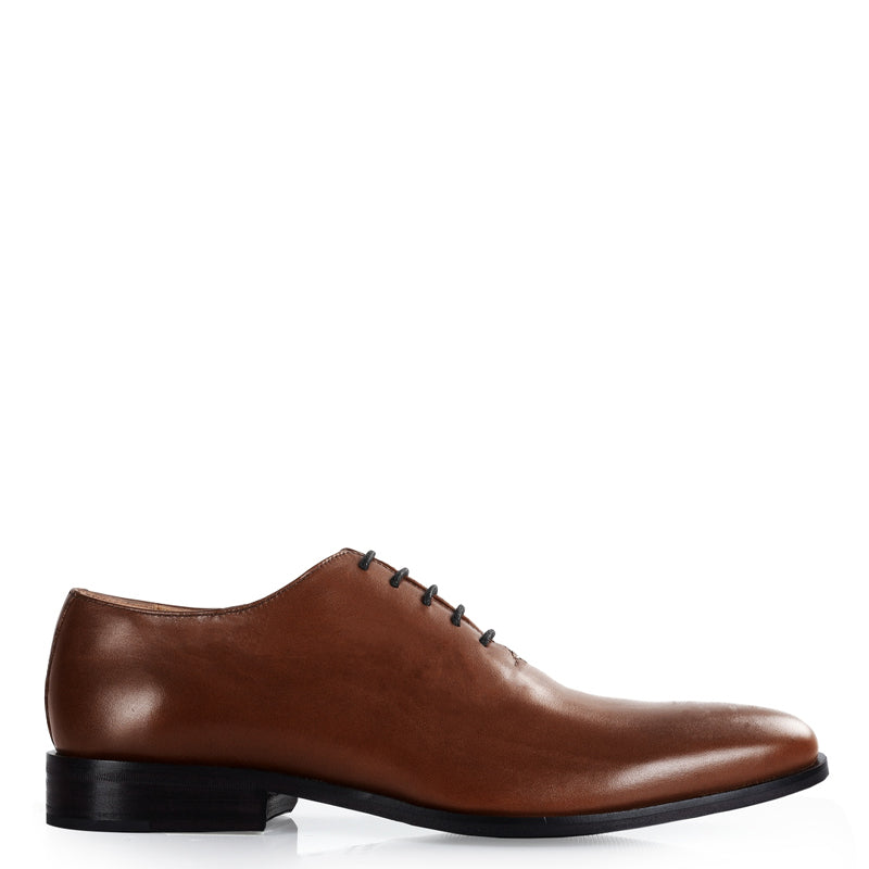 Classic Plain Wholecut Leather Oxford Shoe
