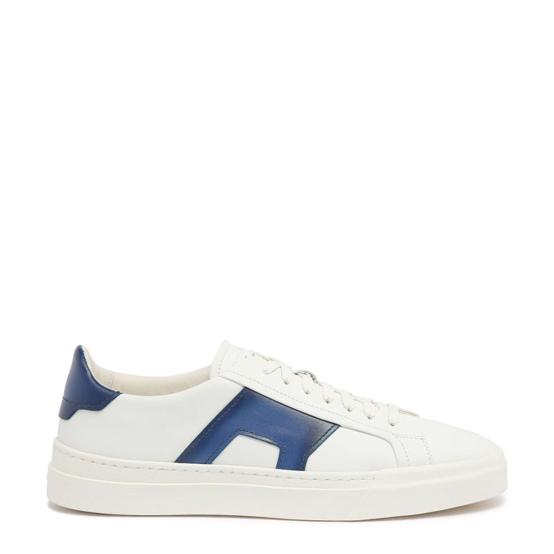 Double Buckle Lace Up Sneakers For Men
