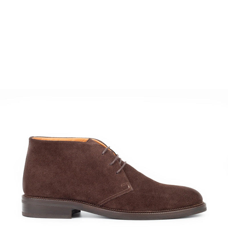 Classic Suede Leather Chukkas Brown Boot For Men