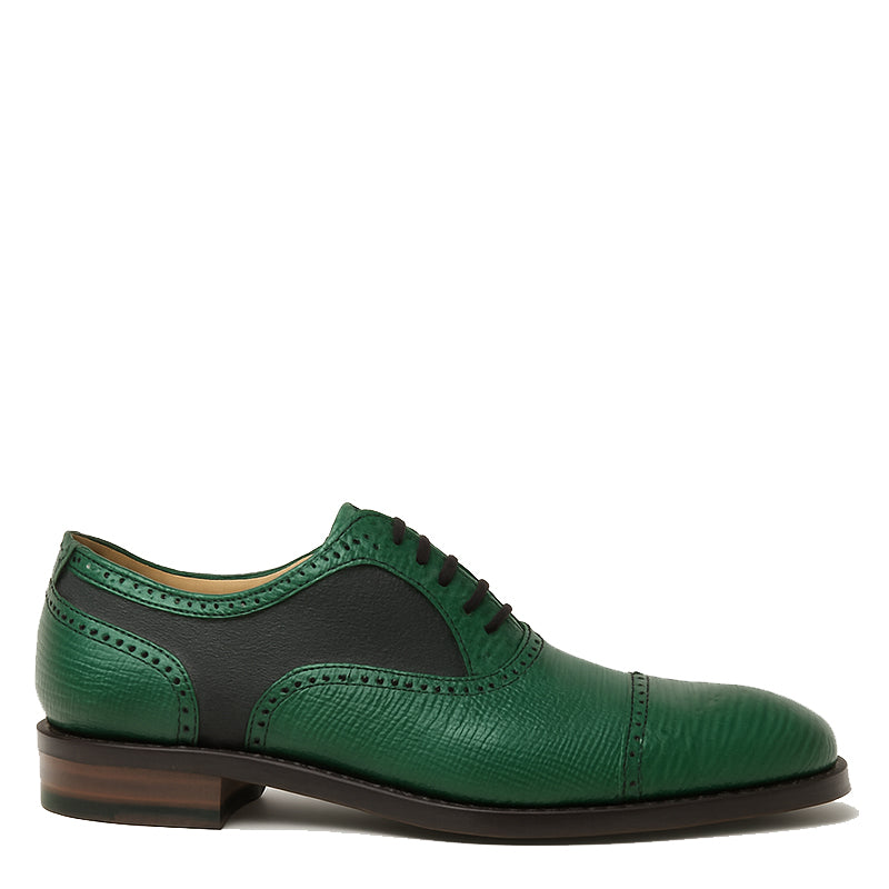 Luxury Leather Lace Up Dual Textured Oxford Shoes Luxury Leather Lace Up Dual Textured Oxford Shoes