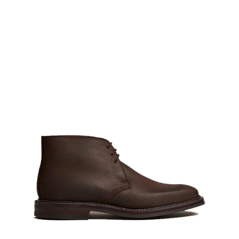 Rough-Out Solid Leather Chukkas Boots