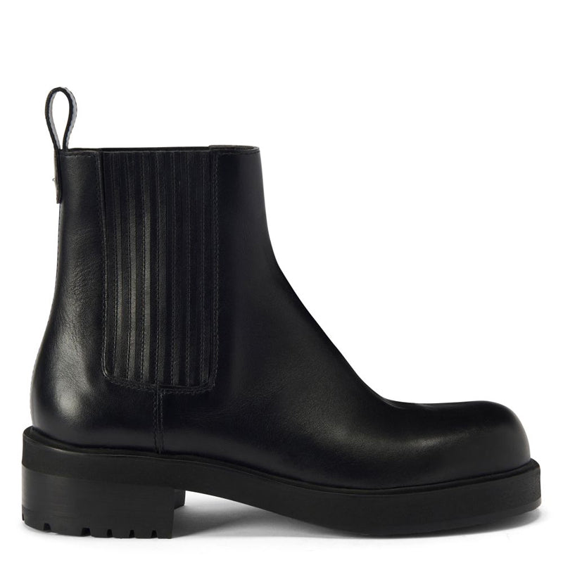 Leather Chelsea High Ankle Boots