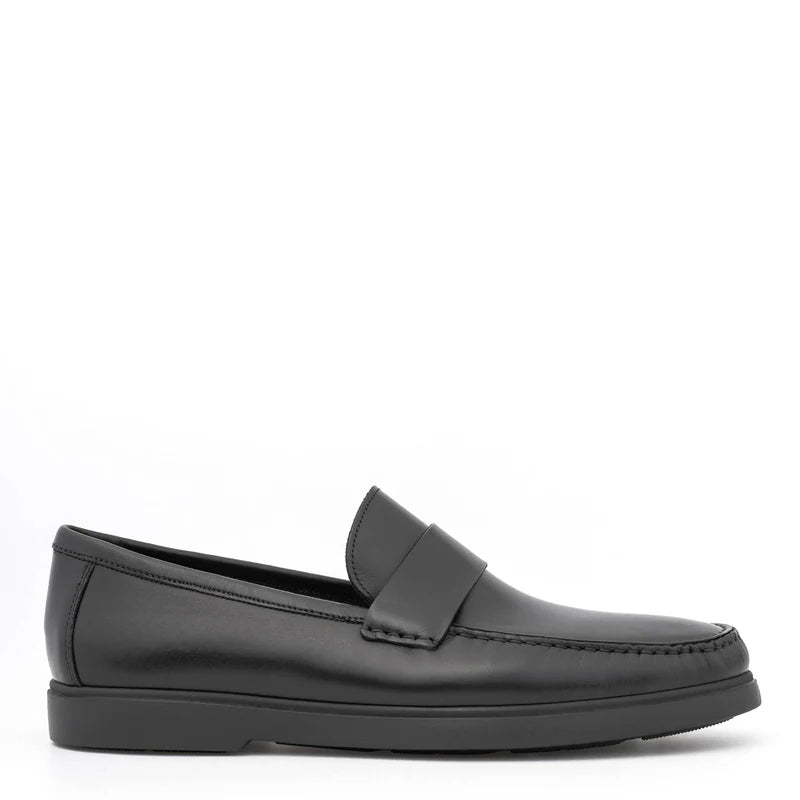 Premium Slip On Penny Black Loafer
