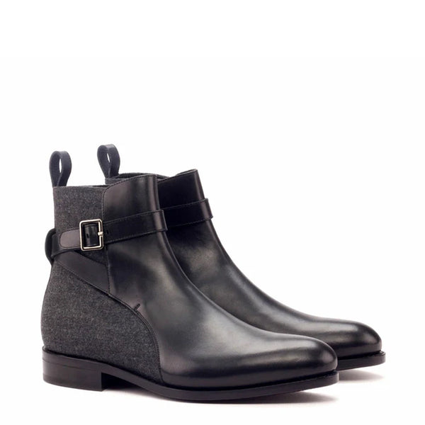 Men Handmade Custom Leather Jodhpur Boot