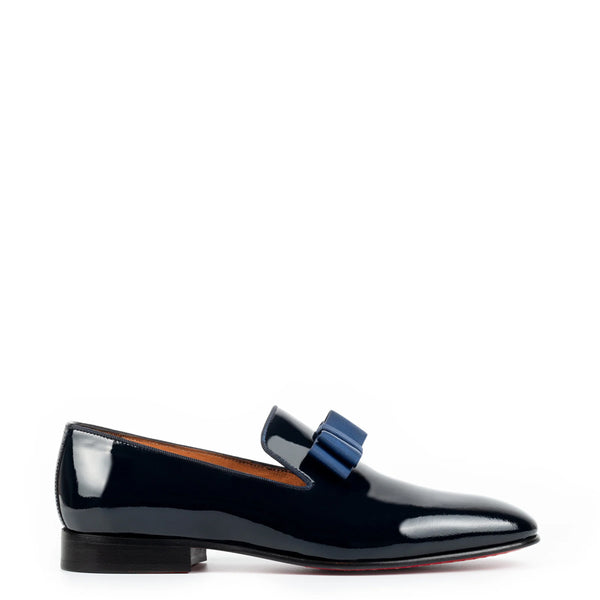 Pure Leather Patent Shiny Loafer Burgundy