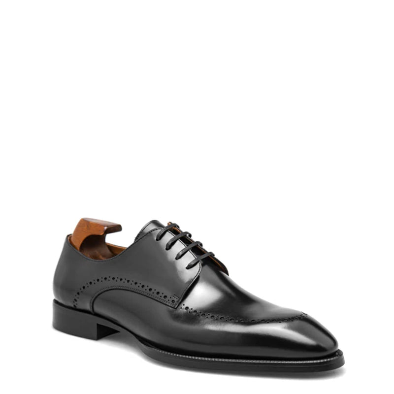 Men Italian Leather Oxford Dress Shoes
