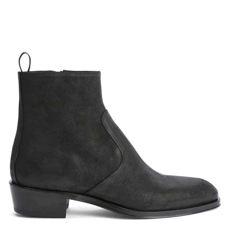 Men’s Sleek Side-Zip Ankle Boots