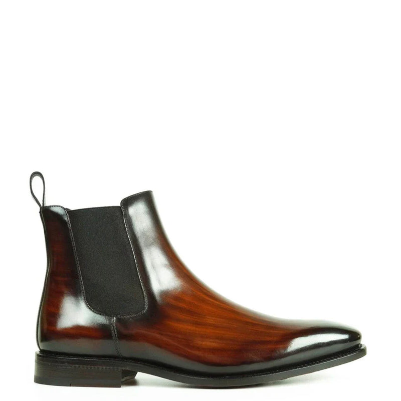 Patina Footwear Men’s 12 Brown Leather Chelsea Boots Men main image 4