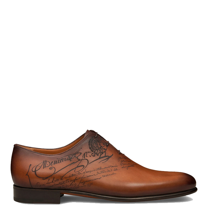Men Handmade Solid Leather Oxford Shoe