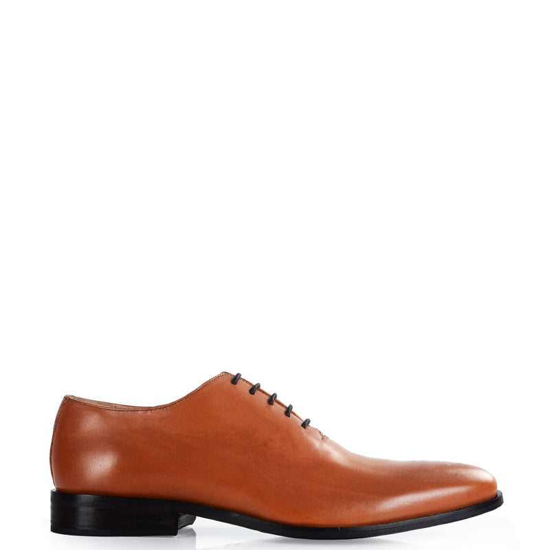 Classic Plain Wholecut Leather Oxford Shoe