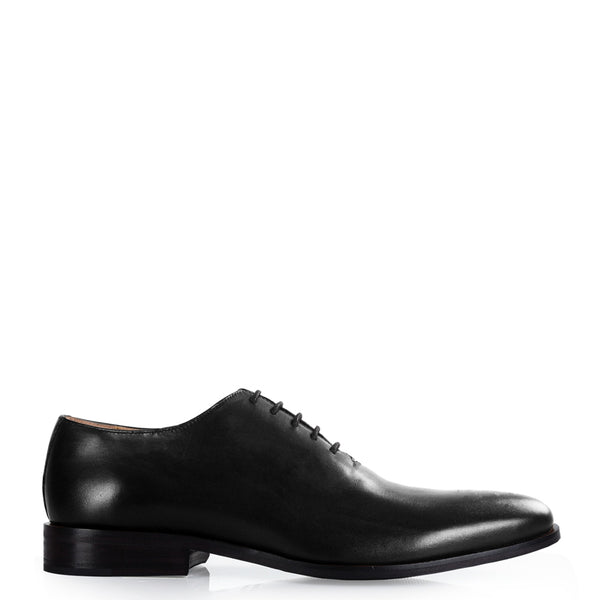 Polished Pure Leather Wholecut Oxford Shoe