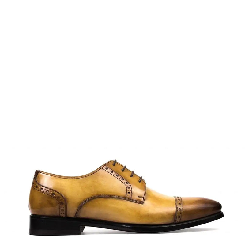 Leather Wholecut Premium Formal Oxford Tan Shoe