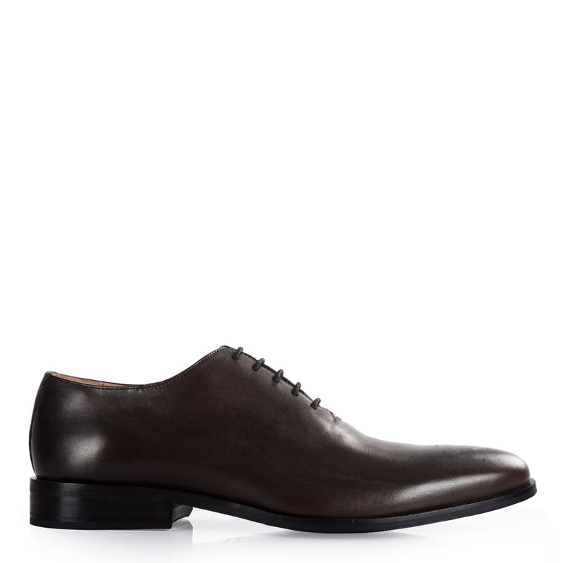 Classic Plain Wholecut Leather Oxford Shoe