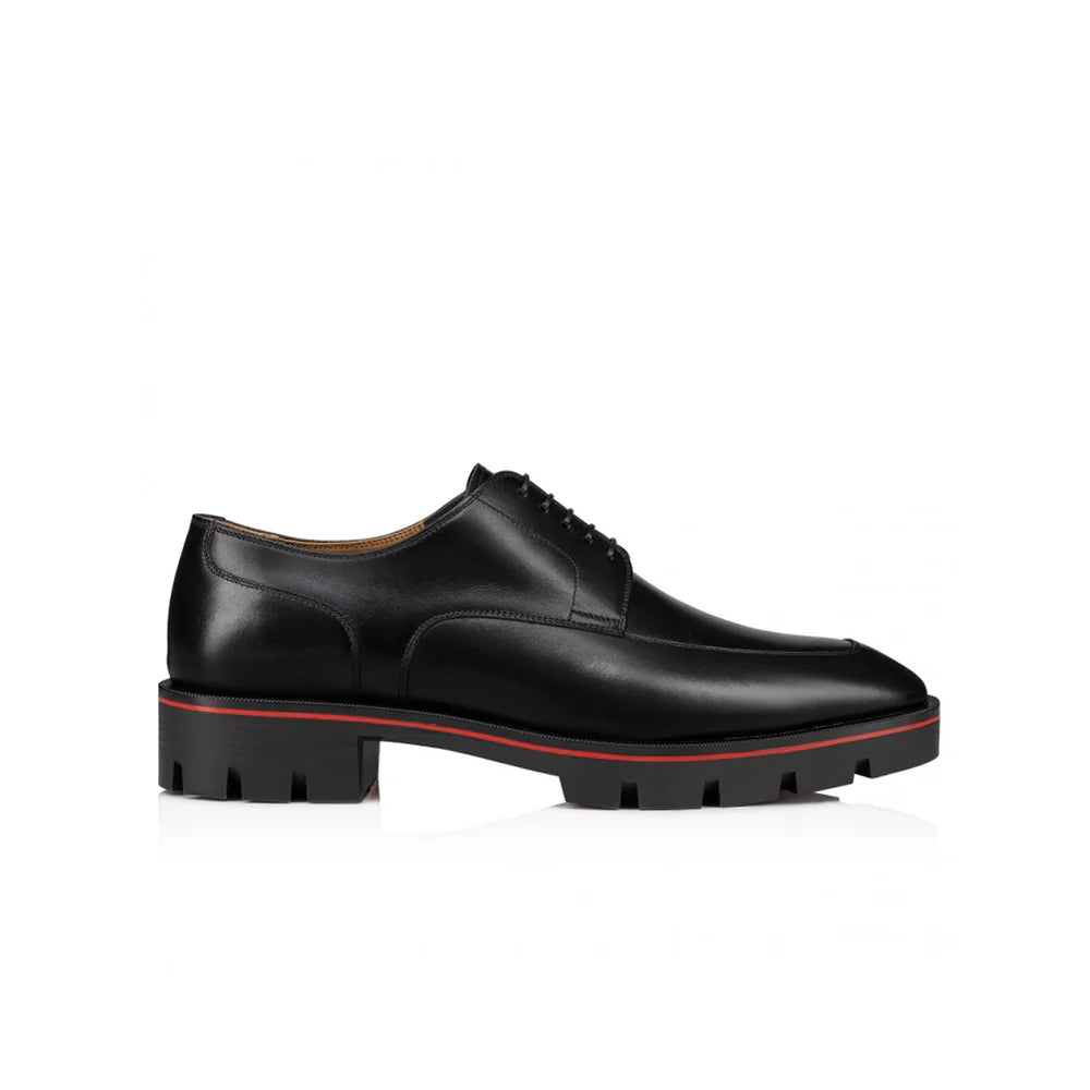 Luxury Edition Leather Derby with Lug Sole